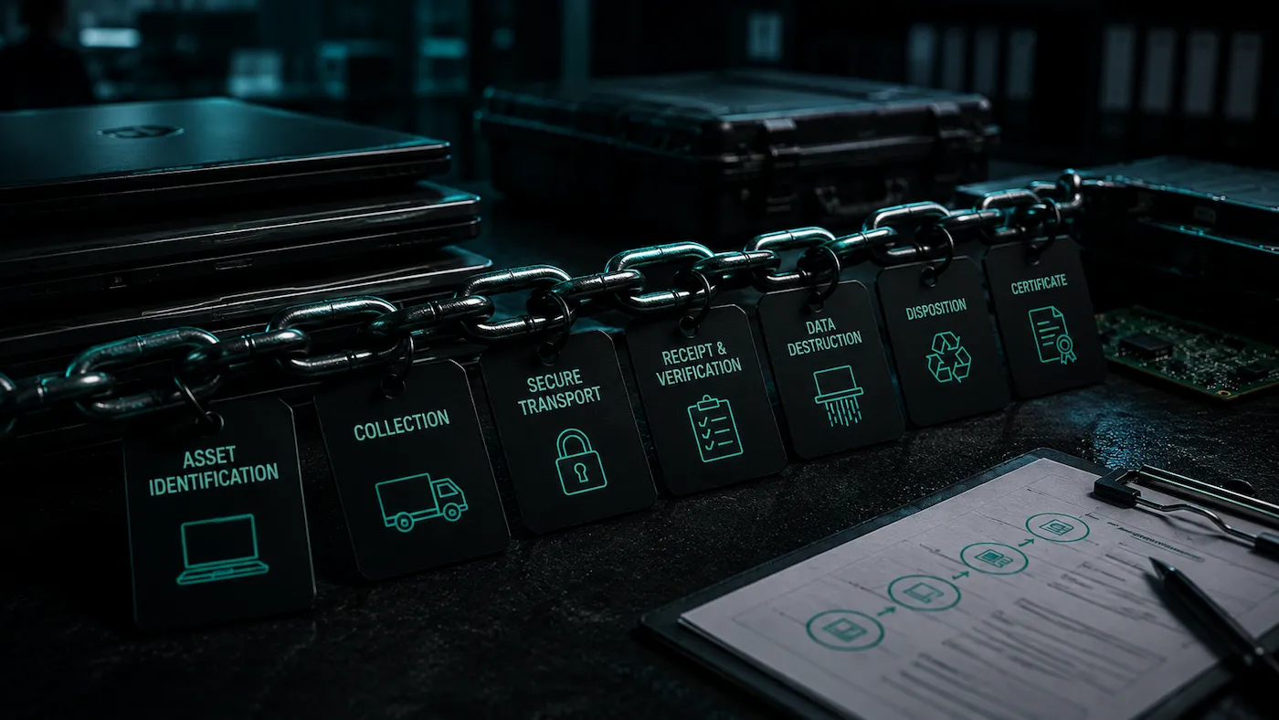 Chain of Custody in ITAD: 7 Questions to Ask Before You Sign