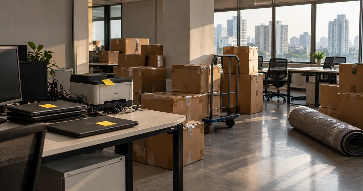 Office Relocation: The IT Disposal Checklist Nobody Writes