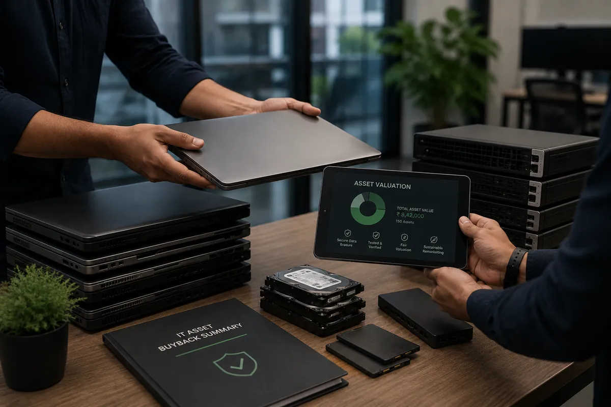 Enterprise IT hardware valued for corporate buyback