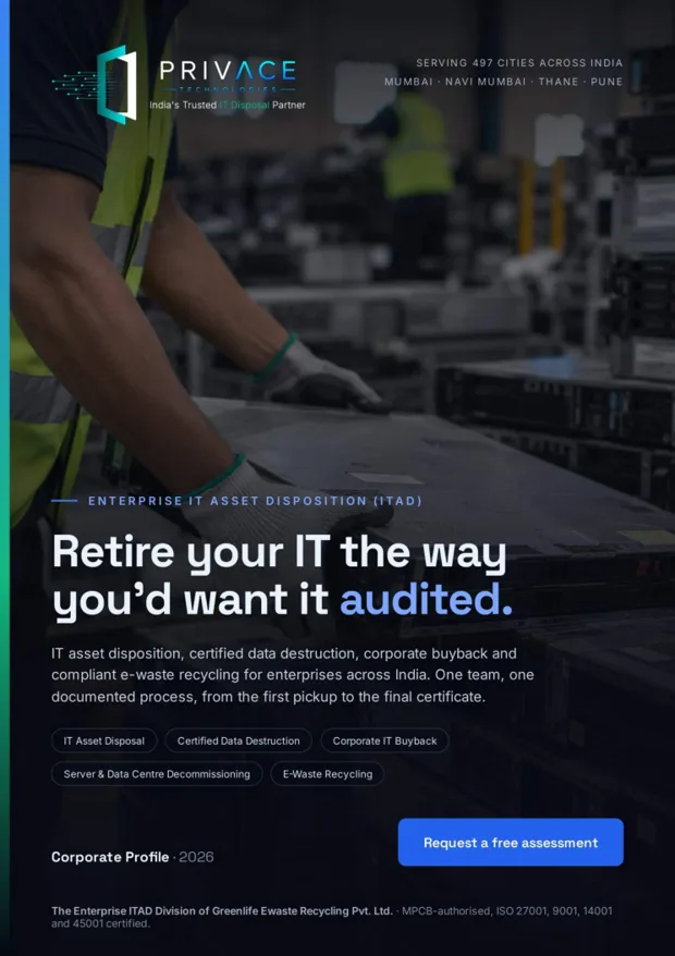 Cover of the PrivAce Technologies corporate profile 2026